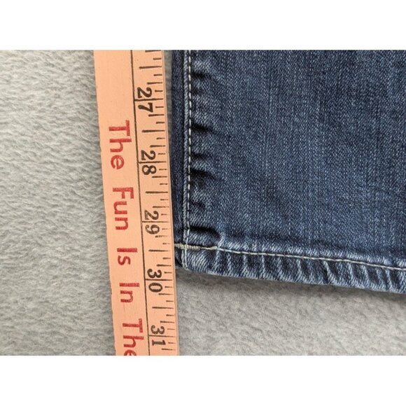 True Religion Danny Jeans Mens 38 Blue Tapered Leg Stretch Denim Casual - Picture 7 of 14